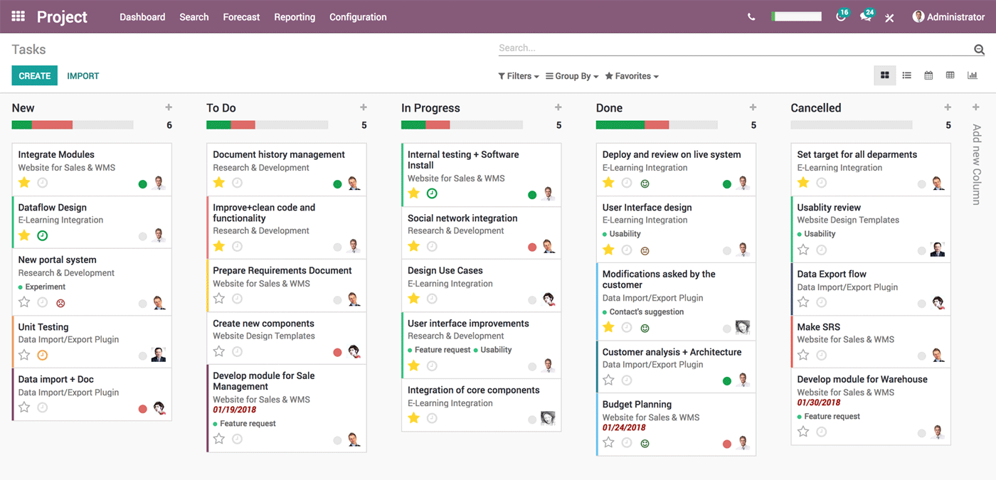 Run Full Featured Accounting in Odoo 12